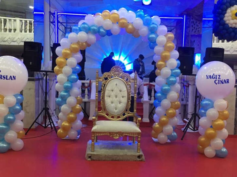 Sünnet Balon Süsleme İstanbul | 2026 Fiyatları & Süsleme 7/24 Hizmet