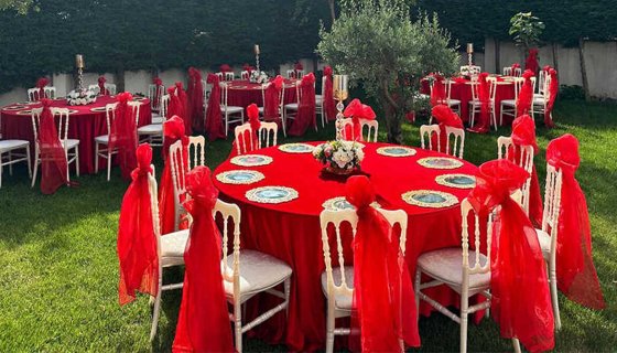 İstanbul Florya Masa Sandalye Kiralama Hizmeti Verdik