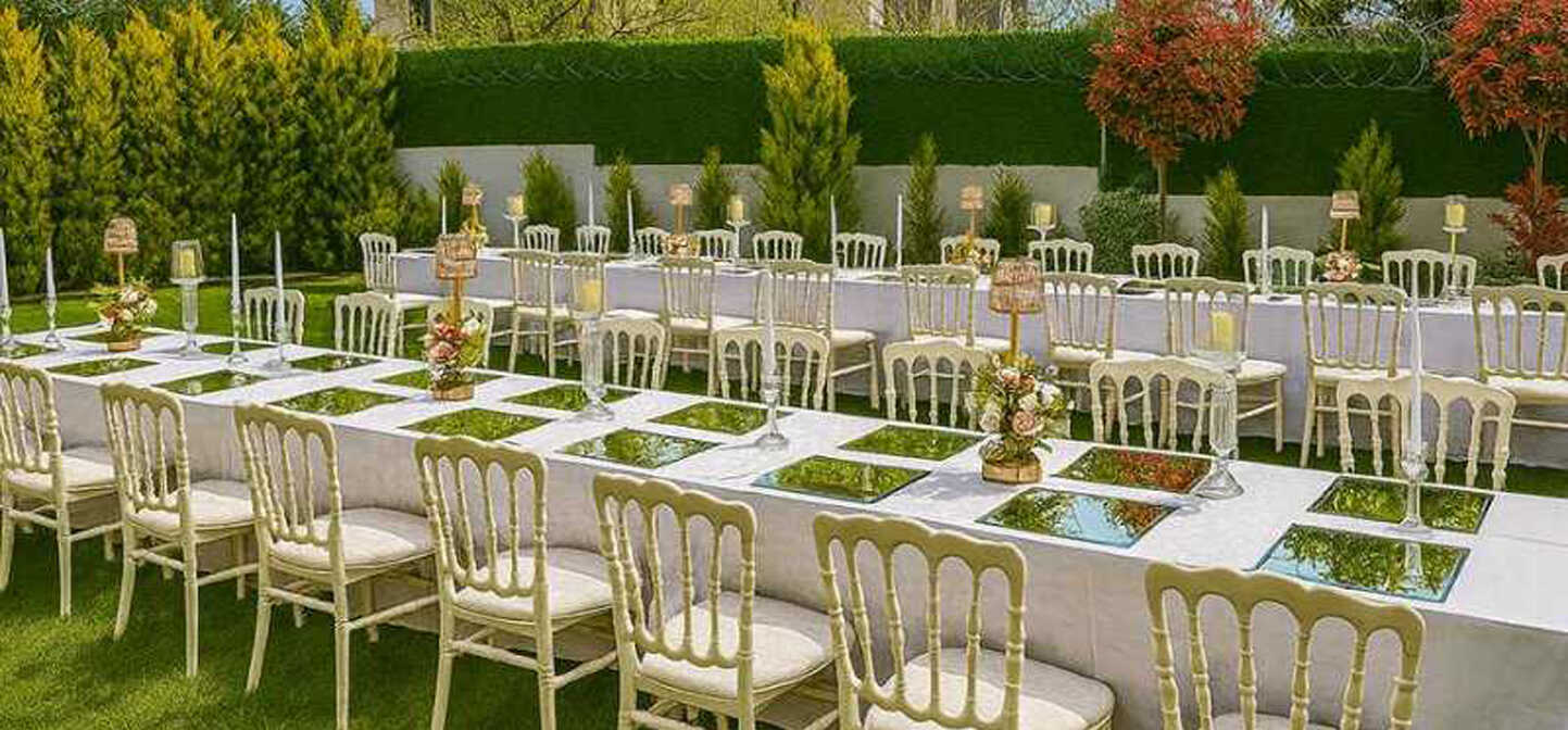 Zekeriyaköy Düğün Organizasyonu – Masa Sandalye Kiralama Hizmeti Verdik